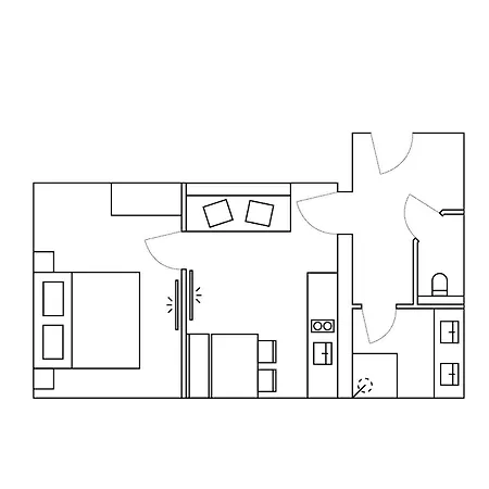 מלון דירות Zirbenhof